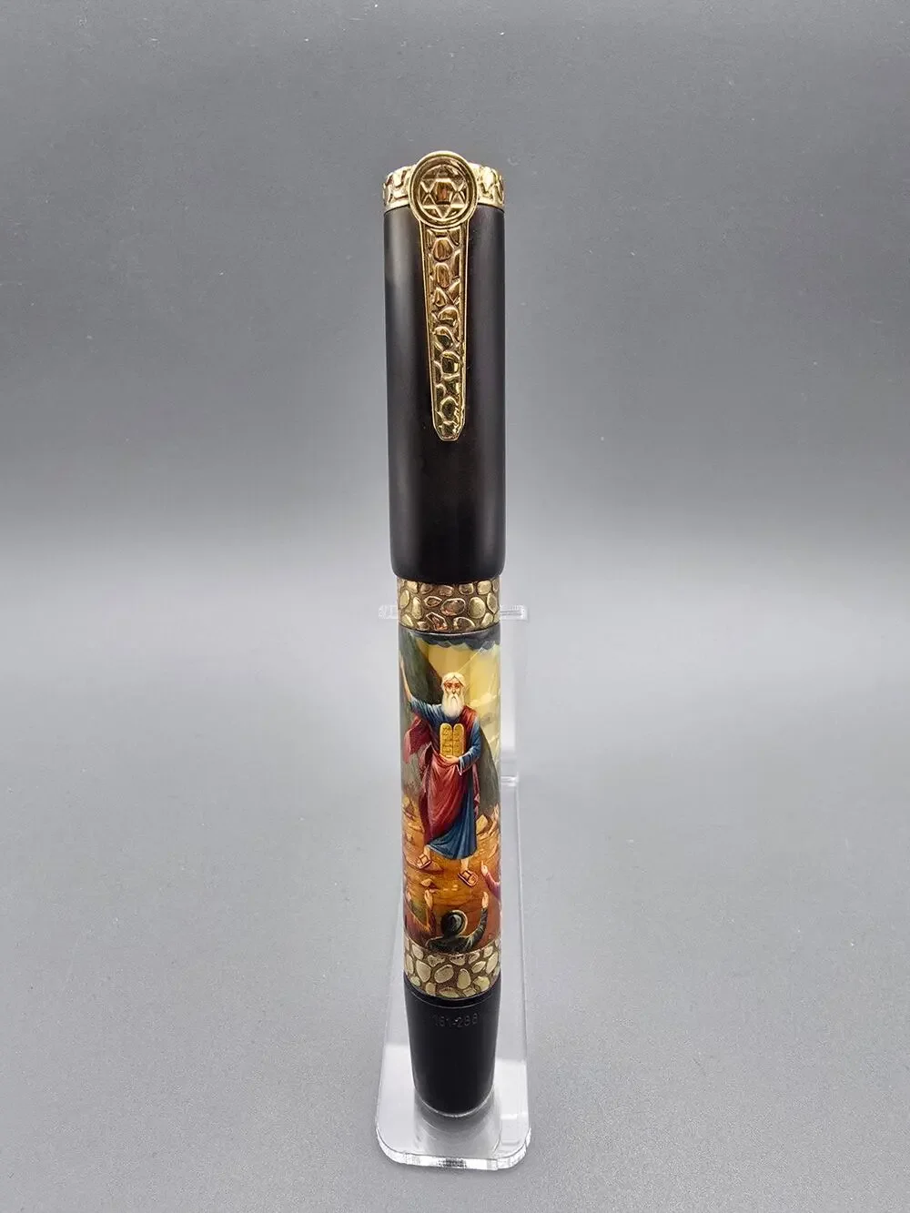 Krone Moses LE 161/288 Fountain Pen 18K M Nib Piston Fill No Box